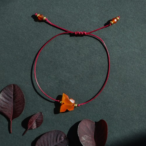 Karneol  Motyl Branosoletka