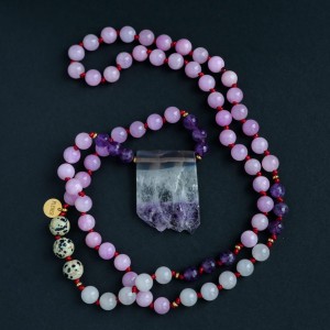 Naszyjnik Ametyst UNIKAT