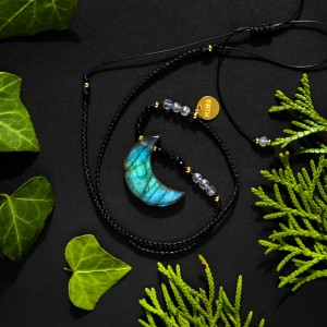 Amulet Labradoryt - 1 UNIKAT